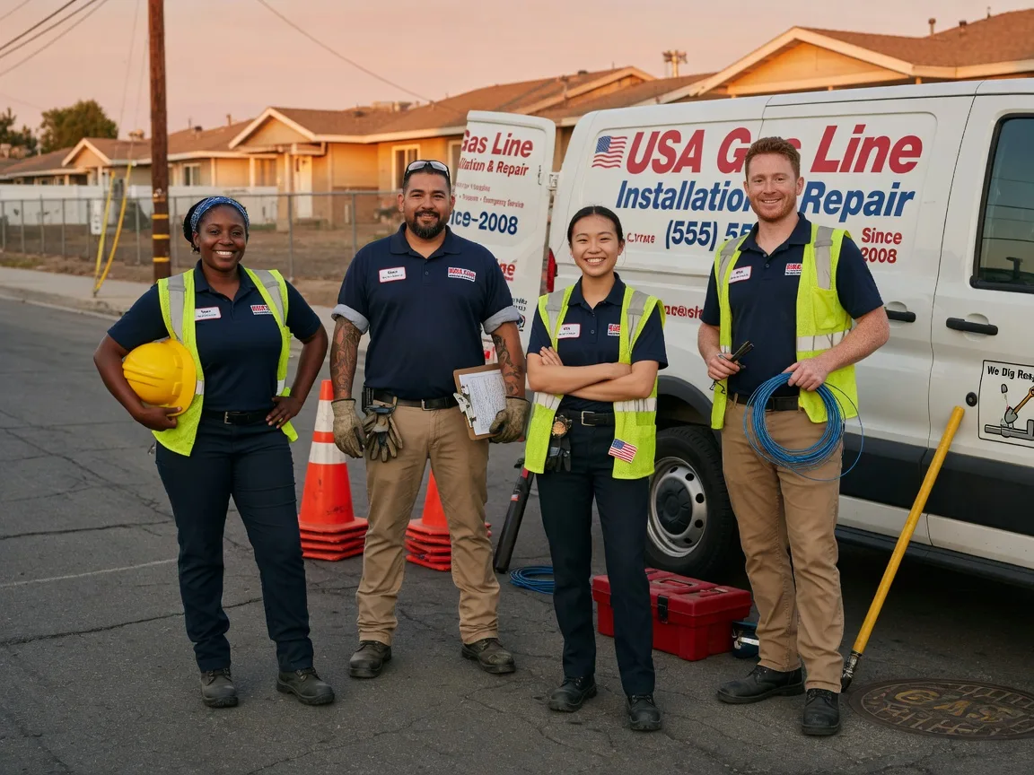 Gas Line Installation company in Orrstown, PA